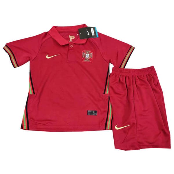 Camiseta Portugal 1ª Niños 2020 Rojo